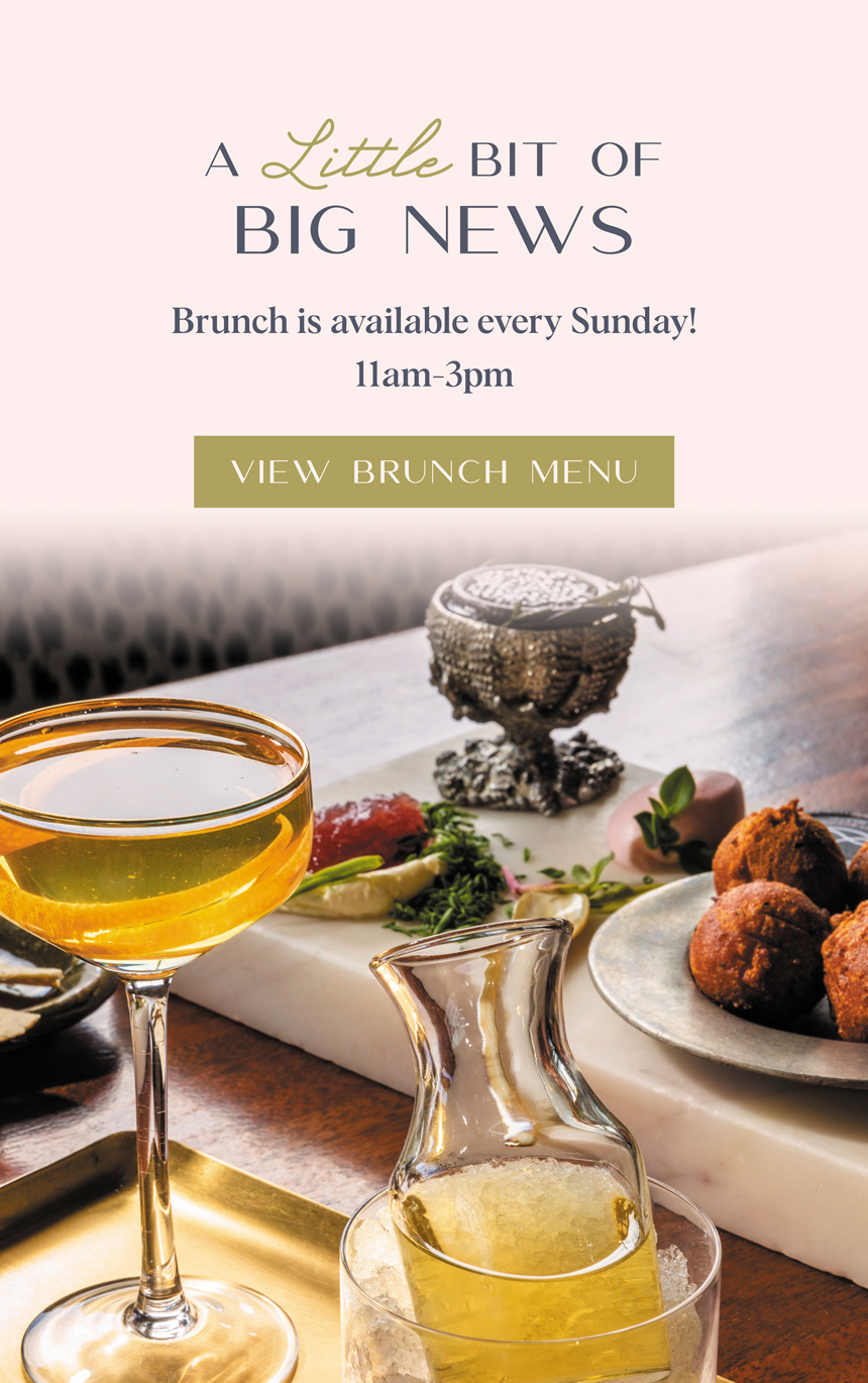 Brunch & New Hours of Operation