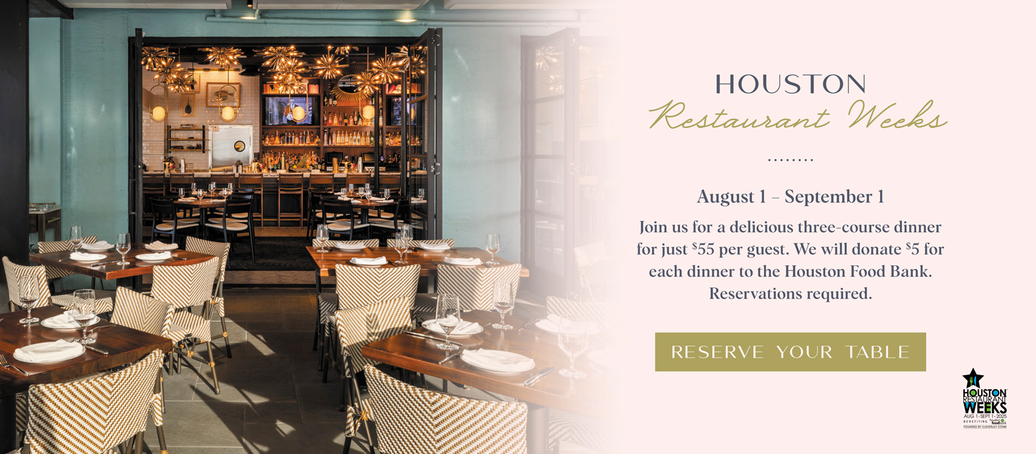 Houston Restaurant Weeks 2025