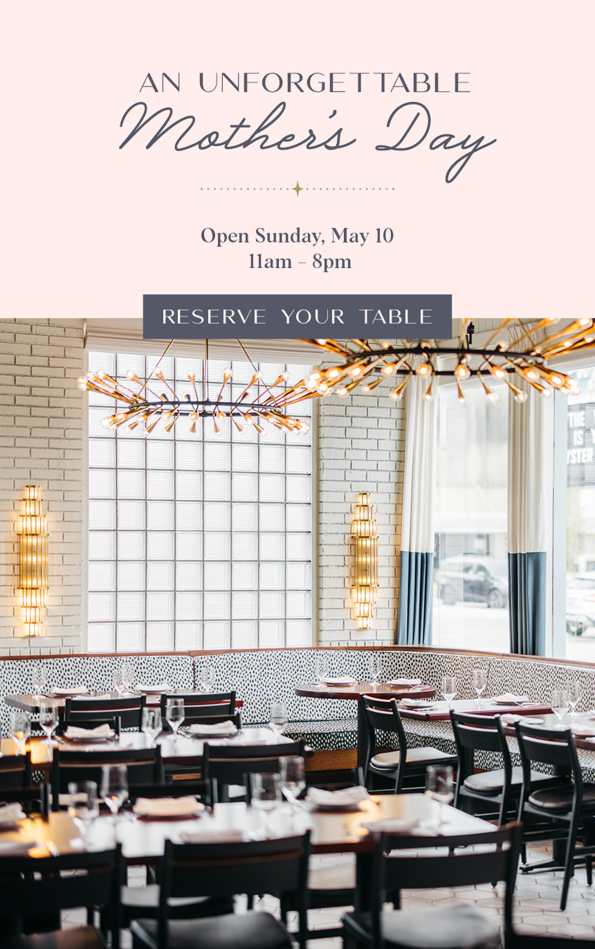 Mother's Day Reservations