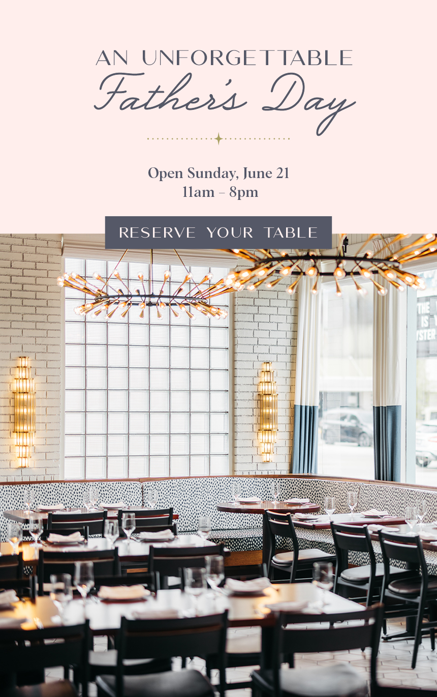 Father's Day Reservations